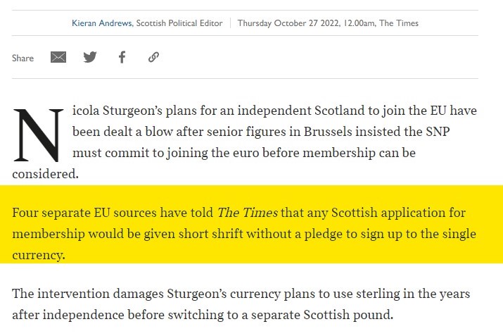 SNP dishonesty about the Euro exposed