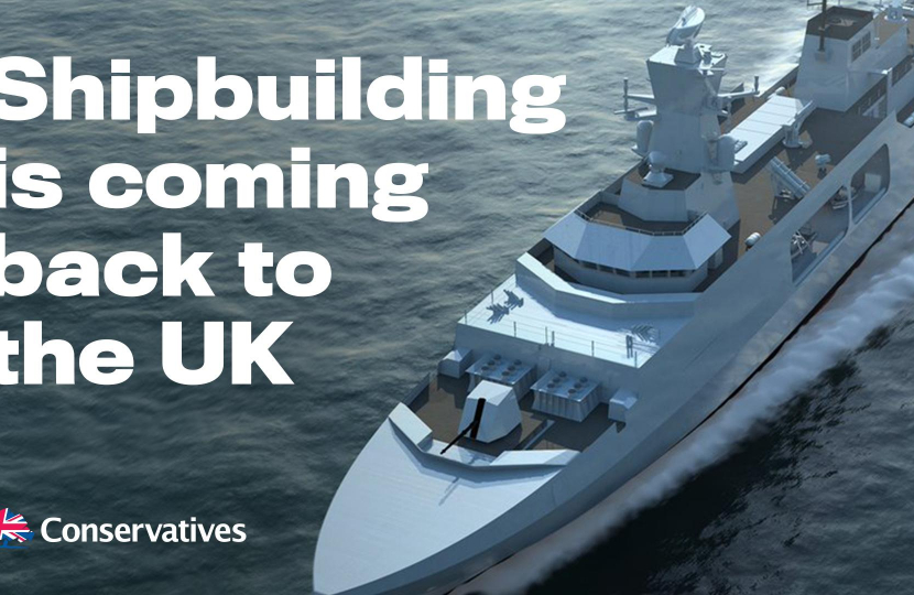 We’re bringing shipbuilding back to the UK We’re bringing shipbuilding back to the UK