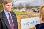 Edward Mountain MSP at Raigmore 