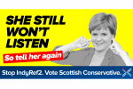 Sturgeon won't listen