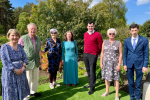 Eva with other members of the Highland Conservatives.