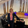 Councillor Crawford at Holyrood.