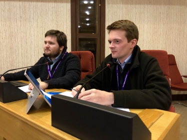 Councillors Struan Mackie and Andrew Sinclair
