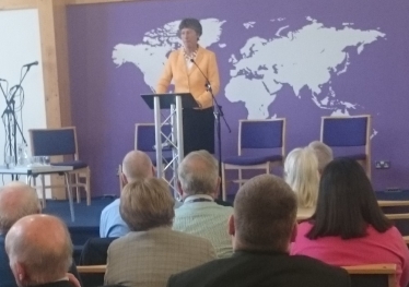 Liz Smith MSP addressing the Conference on Education 